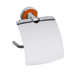 Držák toaletního papíru Bemeta Trend-I chrom, oranžová 104112018G