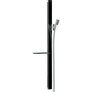 Sprchová tyč Hansgrohe Unica se sprchovou hadicí černá/chrom 27640600
