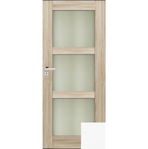 Interiérové dveře Accra 70 cm, pravé, otočné ACCRAW6S3B70P