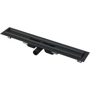 Sprchový žlab Alca 95 cm nerez černá mat APZ101BLACK-950