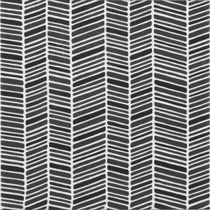 Dlažba Tonalite Aquarel dark grey cream stripe 15X15 cm mat AQUCHEGC