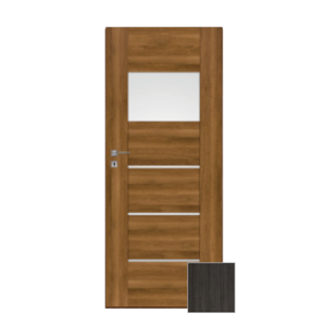 Interiérové dveře NATUREL Aura 60 cm, pravé, otočné, AURA1JA60P