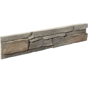 Obklad Stones Bedrock grey 11,7x55 cm reliéfní BEDROCKGR