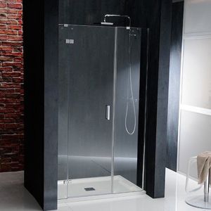 Sprchové dveře 140x200 cm Polysan VITRA chrom lesklý BN4115L