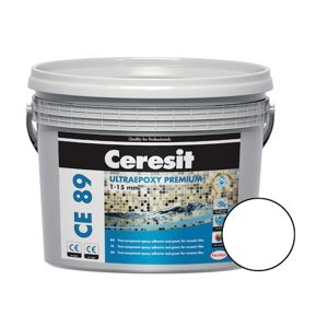 Spárovací hmota Ceresit CE 89 UltraEpoxy Premium crystal white 2,5 kg R2T CE89801