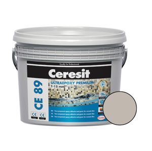 Spárovací hmota Ceresit CE 89 UltraEpoxy Premium pearl gray 2,5 kg R2T CE89807