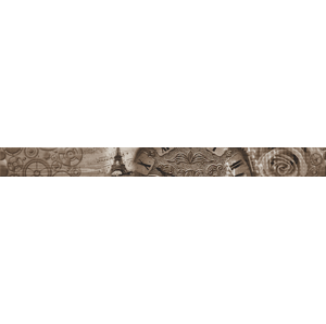 Listela Venus Loft antique brown 4x50 cm mat CFLoft4BR