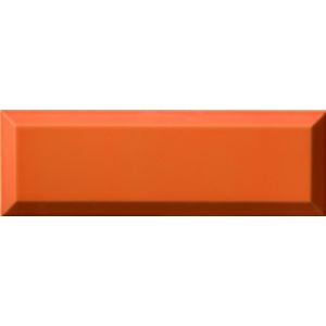 Obklad Ribesalbes Chic Colors naranja bisel 10x30 cm lesk CHICC1470