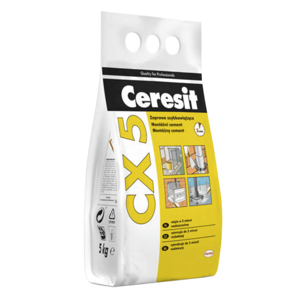 Cementová malta Ceresit CX 5 šedá 5 kg CX55