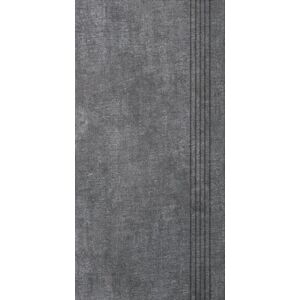 Schodovka Multi Tahiti tmavě šedá 30x60 cm mat DCKSE514.1