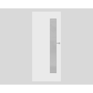 Interiérové dveře Naturel DECA pravé 90 cm bílá mat DECA10BM90P