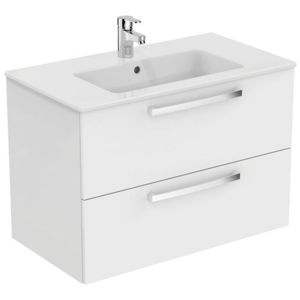 Koupelnová skříňka pod umyvadlo Ideal Standard Tempo 80x44x55 cm bílá lesk E3242WG