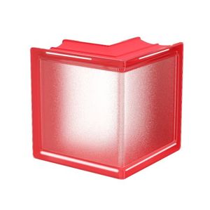 Luxfera Glassblocks MiniGlass červená 15x15x8 cm sklo MGSCORCHE