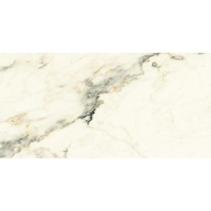 Dlažba Graniti Fiandre Marmi Maximum Imperial White 37,5x75 cm, leštěná, rektifikovaná MML18673