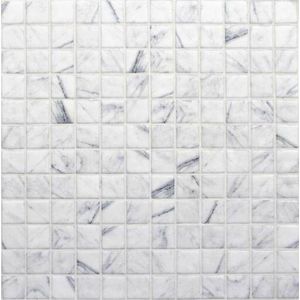 Skleněná mozaika Mosavit Marble callacata 30x30 cm mat MOSCALACATTA