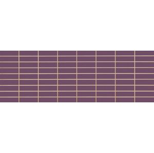 Dekor Fineza Velvet violeta prořez 25x73 cm lesk MVELVETVI