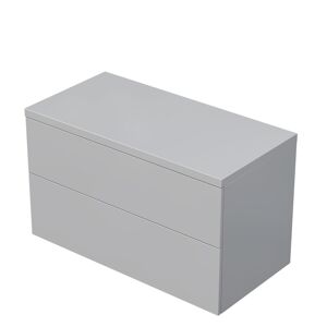 Koupelnová skříňka pod umyvadlo na desku Naturel Ratio 100x59,6x50 cm šedá lesk ND1002Z56PU.A2736