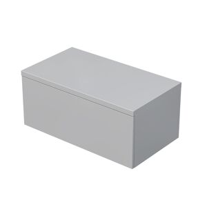 Koupelnová skříňka pod umyvadlo na desku Naturel Ratio 90x39,6x50 cm šedá lesk ND901Z36PU.A2736