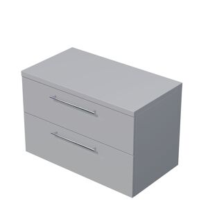 Koupelnová skříňka pod umyvadlo na desku Naturel Ratio 90x59,6x50 cm šedá mat ND902Z56.A5866