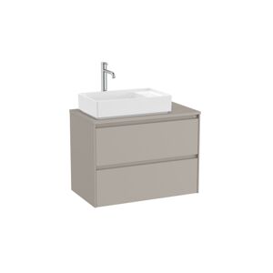 Koupelnová skříňka pod umyvadlo Roca Ona 79,4x58,3x45,7 cm písková mat ONADESK802ZPML