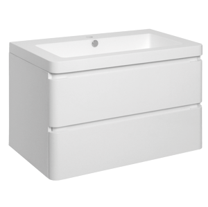 Koupelnová skříňka s umyvadlem Naturel Pavia Way 105x48,5 cm bílá PAVIA2105Z