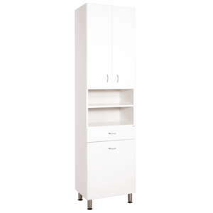 Koupelnová skříňka vysoká Keramia Pro 50x192x33,3 cm bílá PROV50K