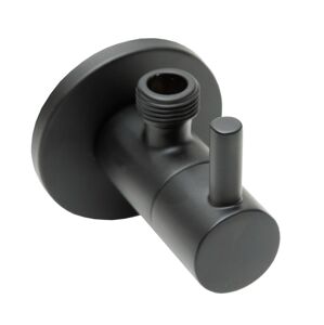 Rohový ventil 1/2x3/8 černý Optima RVPBL