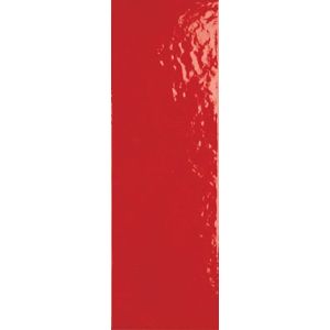 Obklad Tonalite Soleil rosso cremisi 10x30 cm, lesk SOL482