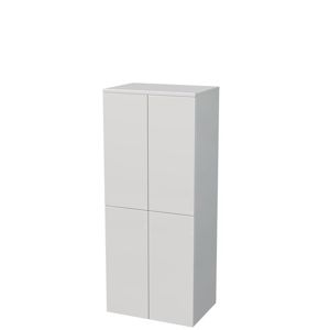 Koupelnová skříňka vysoká Naturel Ratio 50x122x35 cm bílá mat SS504DPU9016M