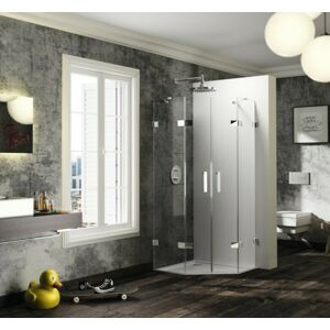 Sprchové dveře 90x90x200 cm Huppe Solva pure chrom lesklý ST4001.092.322