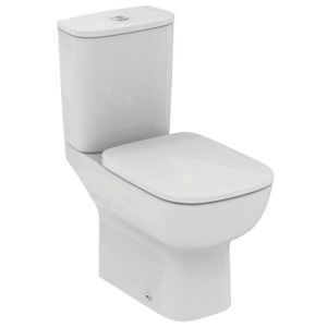 IDEAL STANDARD Esedra WC kombi mísa, variabilní odtok, bílá T283401