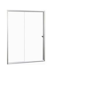 Sprchové dveře Anima T-Pro posuvné 90 cm, neprůhledné sklo, chrom profil TPDNEW90CRG