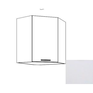Kuchyňská skříňka rohová horní Naturel Gia 60 cm bílá mat WC606072BM