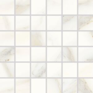 Mozaika Rako Cava bílá 30x30 cm lesk WDM05830.1
