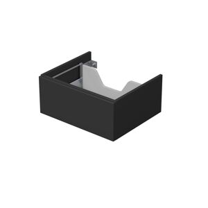 Koupelnová skříňka pod desku s 1 zásuvkou Naturel Ratio 60x26x50 cm antracit mat ZB601Z26.A3396