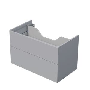Koupelnová skříňka pod desku se 2 zásuvkami Naturel Ratio 90x56x50 cm šedá mat ZB902Z56PU.A5866
