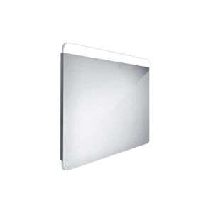 Zrcadlo bez vypínače Nimco 80x70 cm hliník ZP 23003