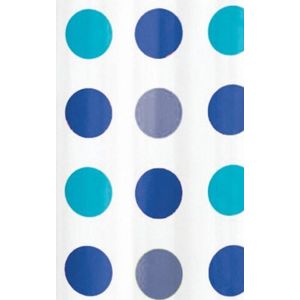 Aqualine vinyl modré puntíky ZV017 180 x 180 cm