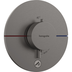 Sprchová baterie Hansgrohe ShowerSelect Comfort S bez podomítkového tělesa kartáčovaný černý chrom 15562340