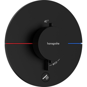 Sprchová baterie Hansgrohe ShowerSelect Comfort S bez podomítkového tělesa matná černá 15562670