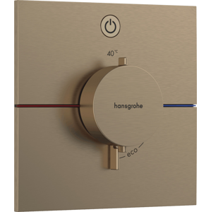 Sprchová baterie Hansgrohe ShowerSelect Comfort E bez podomítkového tělesa kartáčovaný bronz 15571140