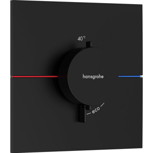 Sprchová baterie Hansgrohe ShowerSelect Comfort E bez podomítkového tělesa matná černá 15574670