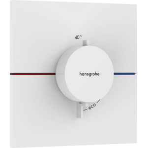 Sprchová baterie Hansgrohe ShowerSelect Comfort E bez podomítkového tělesa matná bílá 15574700