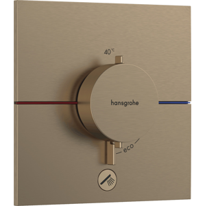Sprchová baterie Hansgrohe ShowerSelect Comfort E bez podomítkového tělesa kartáčovaný bronz 15575140