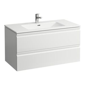 Koupelnová skříňka s umyvadlem Laufen PRO S 100x50x54,5 cm bílá lesk H8619654751041